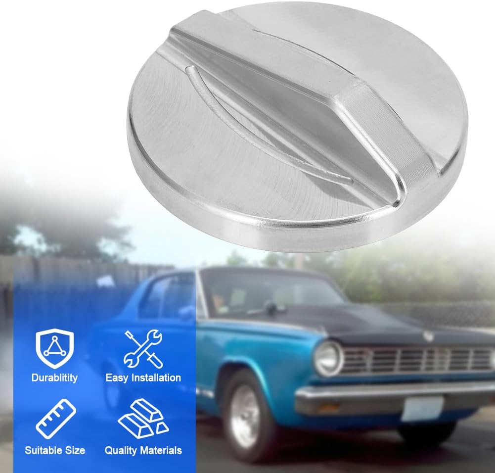 AUTOVIC Gas Cap Fuel Tank Cap for Plymouth Barracuda Valiant & Dodge Dart 1963 1964 1965 1966 for Early A-Body Mopar Models