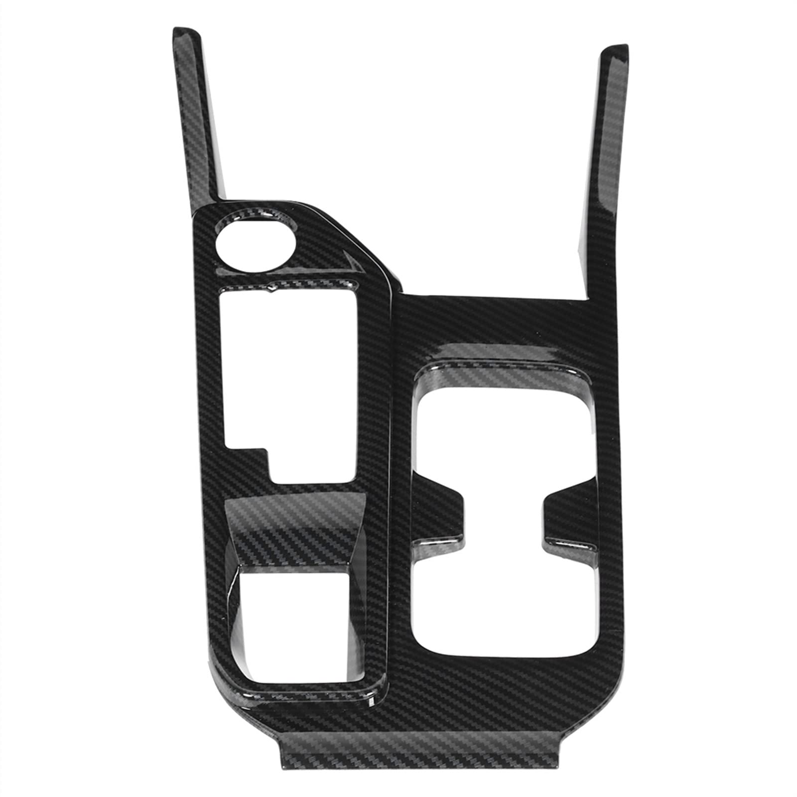 Car Central Trim for Nissan for Sentra for Bluebird for Sylphy 2020 2021 2022 Car Console Gear Shift Box Cover Trim Carbon Fiber Sticker Interior Accessories