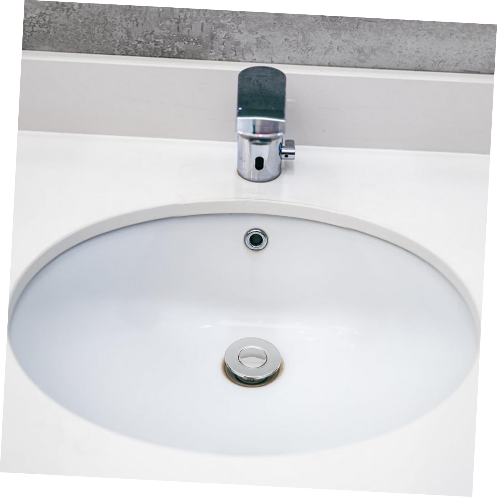 Universal Waschbecken-Stöpsel Mit Abflusssieb – Überlauffunktion, Aus ABS & Edelstahl – Für Bad & Küche