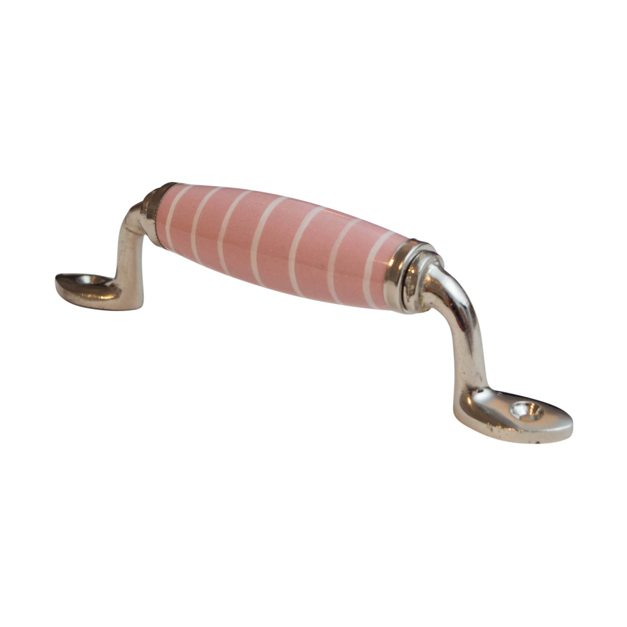 8 x boutons de porte en céramique rose poignées de tiroir de