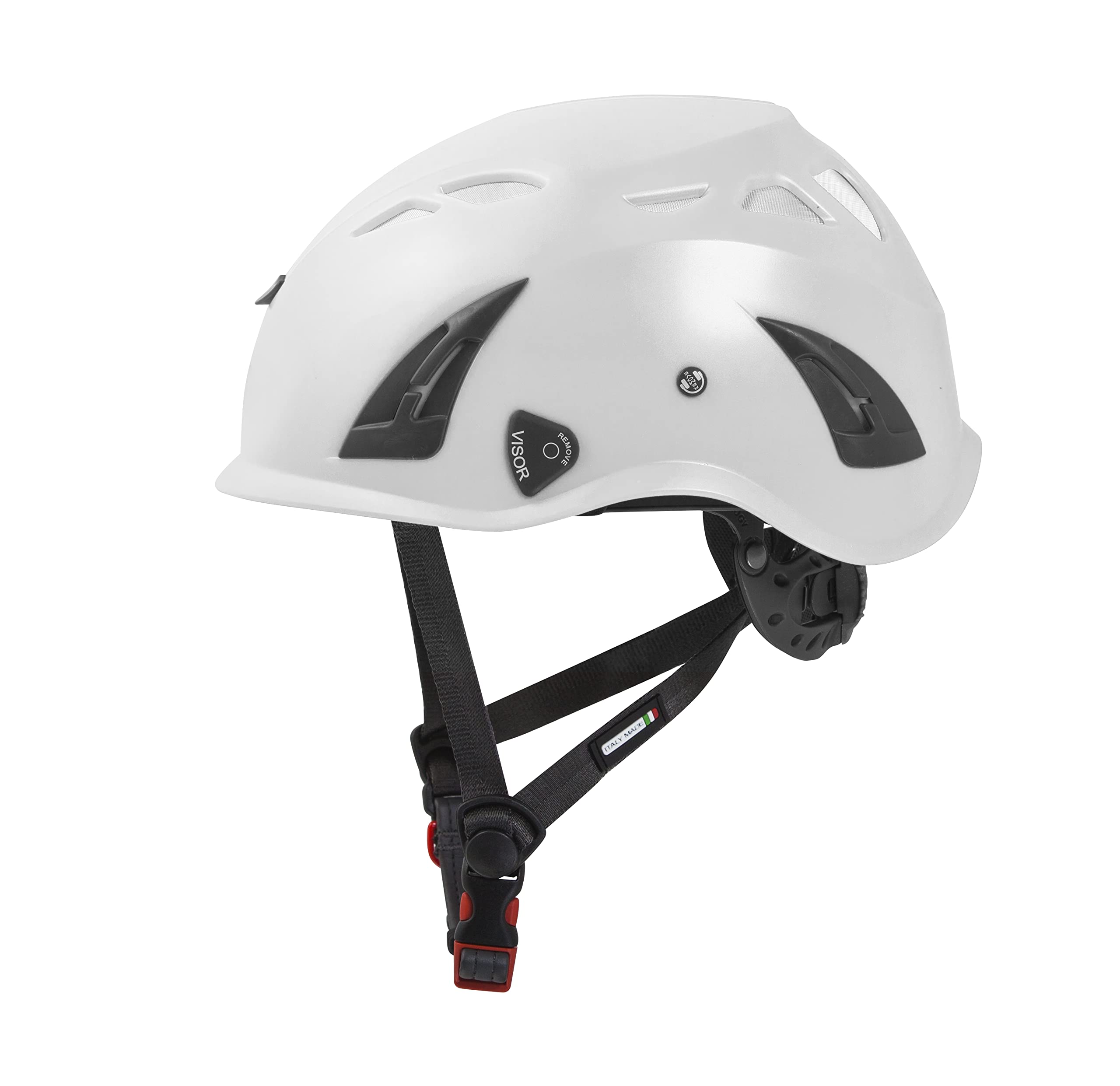 Casco de Trabajo/Rescate, Super Plasma, Blanco