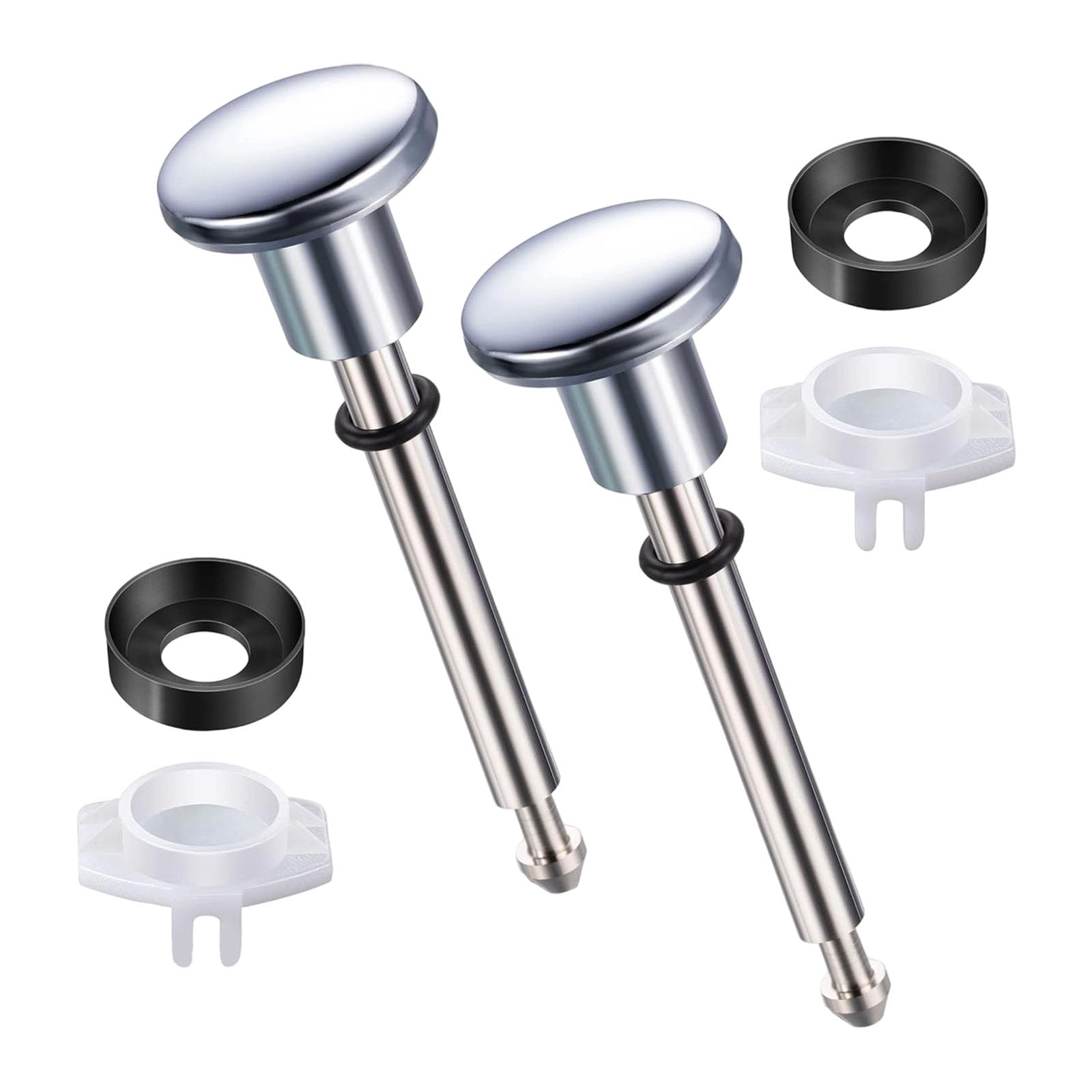 of 2 Bathtubs Diverter Adapter Repair Set Spout Diverter Repair for Leak & Shower Faucet Replacement Faucet Leak Quick Heavy-Duty Shower Simple Replacement Proof