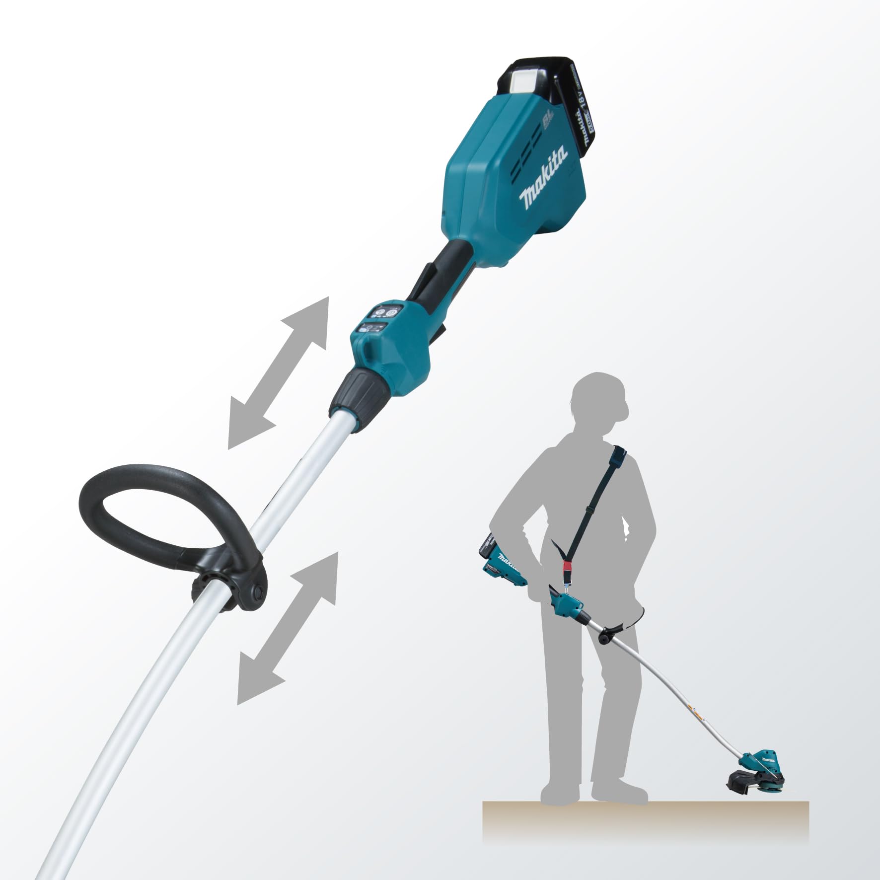 makita 18V 充電式草刈機 MUR189D 樹脂刃 バッテリー充電器付 マキタ 草刈り機 18V 充電式刈払機 樹脂刃 本体のみ バッテリ・充電器