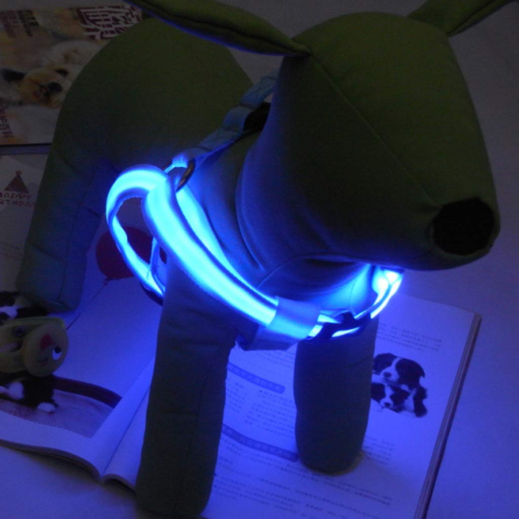 Pettorina LED Per Cani Regolabile - Illuminata E Riflettente Per Sicurezza Notturna - Foto 6