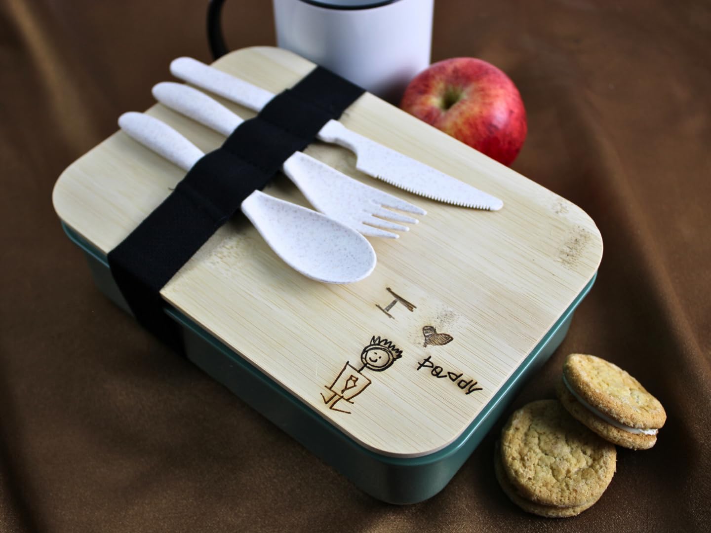 Boîte à déjeuner personnalisée pour pique-nique enfant et école