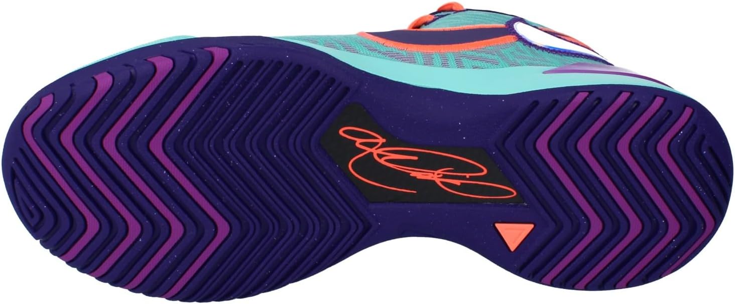 Nike Lbj Nxxt Genisus Mens Basketball Trainers HF0712 - Hyper Turquoise Vivid Purple 300