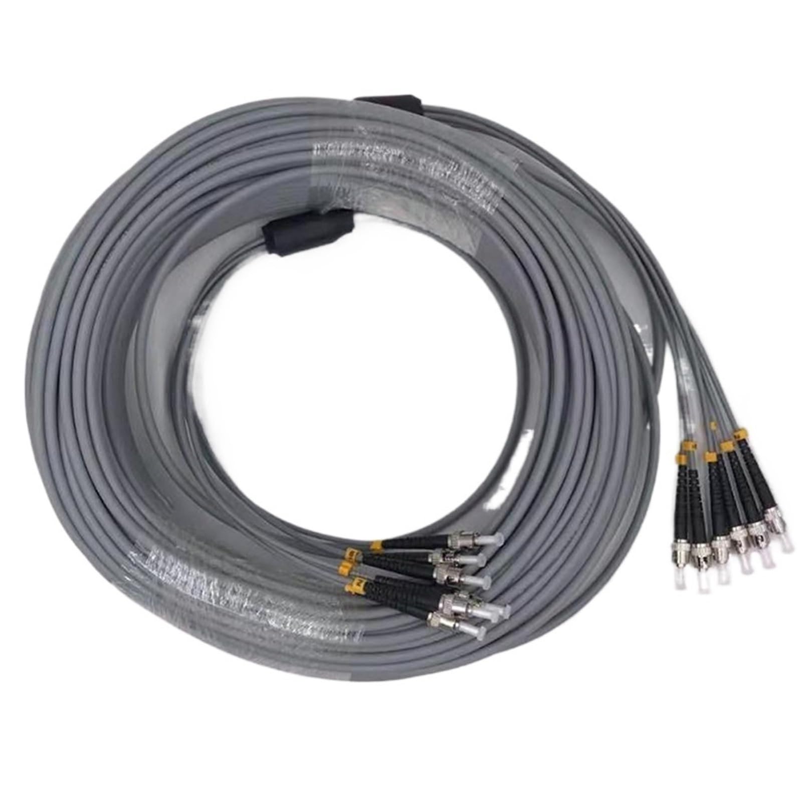 Cordon de raccordement en fibre optique blindée 6 conducteurs OM1 OM2 MM 200M250M 6C SC LC FC STA Multimode 6 (150 m OM2 SC-SC)