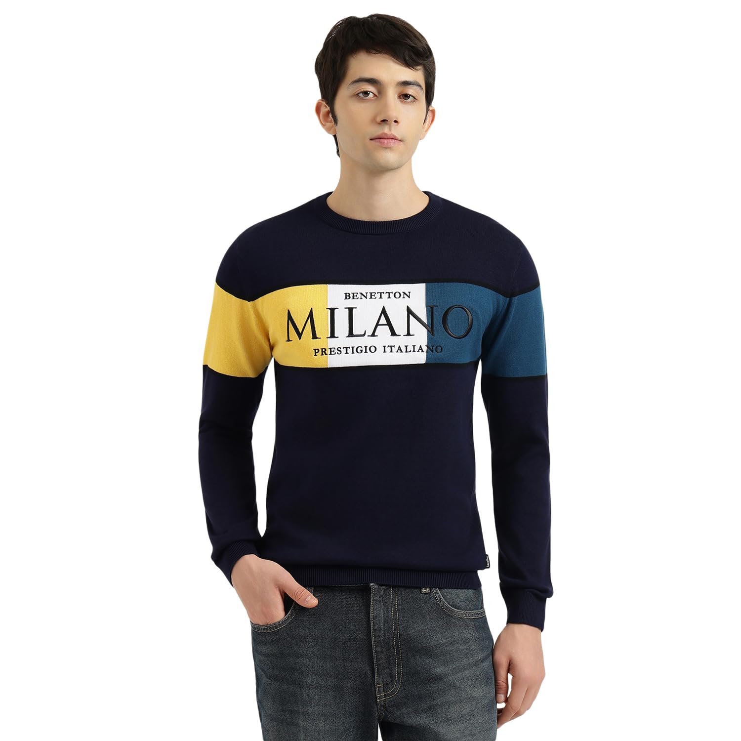 united colors of benetton Men Sweater-picture-20