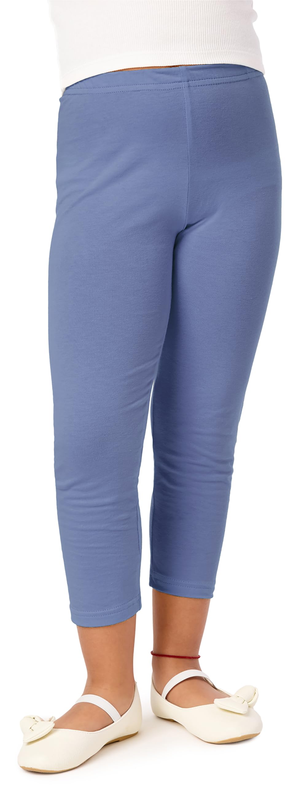 Merry Style Leggings Mädchen 3/4 Bequeme und weiche Radlerhose Kinder Sommer Mode Capri Leggings Mädchen MS10-131