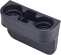 Vista 10 de Organizador Multifuncional para Asiento de Coche con Soporte para Tazas, Teléfono y Botella Negro