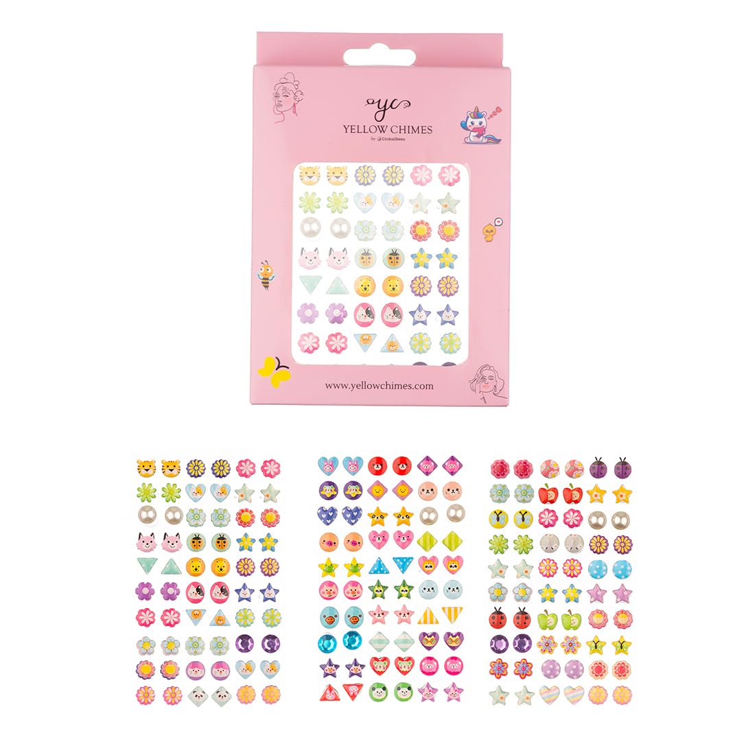 Birthday Ear Stickers for Fun Celebrations