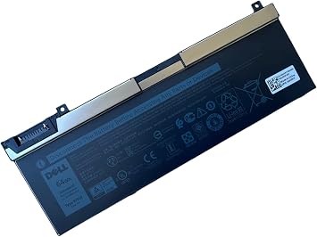 DELL 5TF10 7.6V 64Wh 4 Cell Lithum ion Rechargeable Battery For Dell Precision 7530,7540, 7730 ,7740, P34E P34E001 P34E002 P74F P74F001 P74F002 Series Notebook P/NNYFJH RY3F9 0RY3F9 7M0T6 0GHXKY