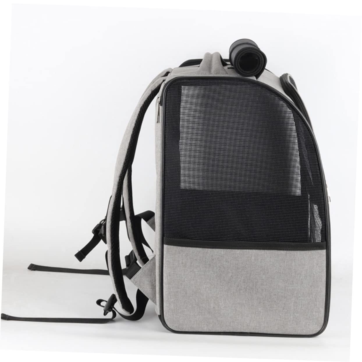 BESTonZON Tragbare Katzentragetasche Aus Haustier-Reisetasche Mit Atmungsaktivem Design Für Transport Von Katzen Geeignet Für Spaziergänge Wandern Und Reisen