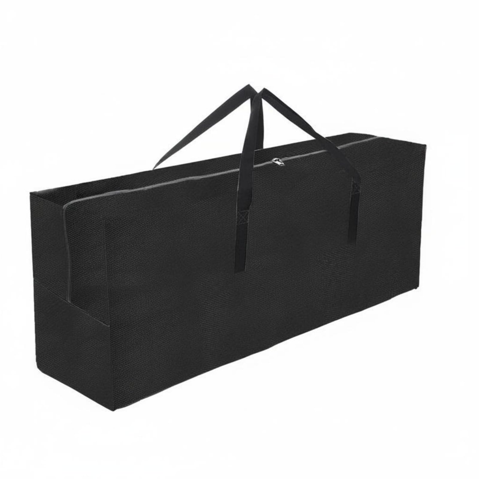 Reinforced Handles Outdoor Cushion Storage Bag Weather Resistant Patio Cushion Storage Bag Heavy Duty Foldable, 173-76-51cm, 210D | Home & Garden | Household Supplies & Cleaning-image-28