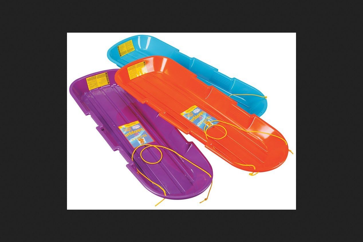 Toboggans Sledding Emsco Group 1140/123 Sno Twin Toboggan Assorted