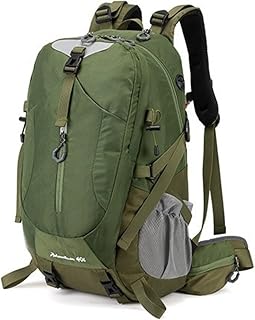 40L Physiological Curve Hiking Backpack, Water-proof Trekking Pack with Ventilated Back(Green)