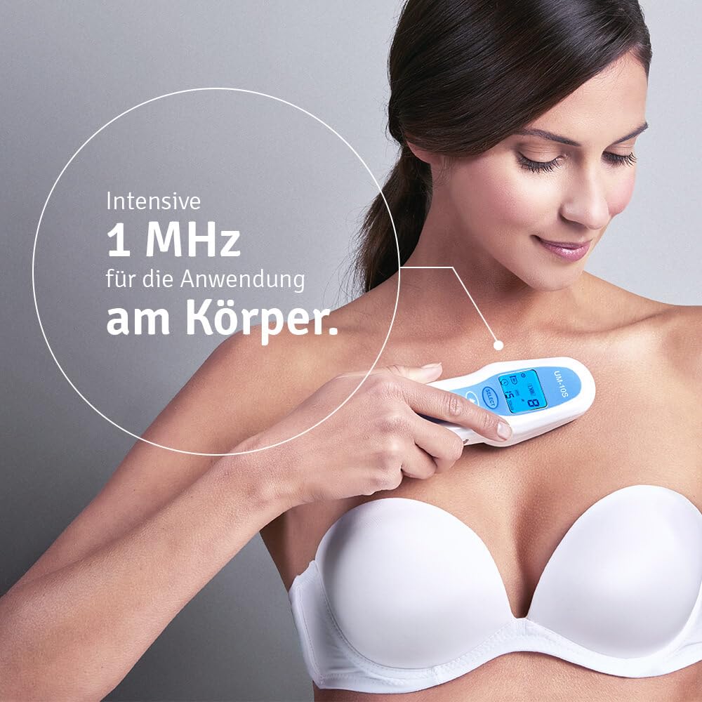 UltraMed Professionelles Ultraschallgerät 3 MHz 1 MHz Zwei Schallköpfe Gesicht Körper