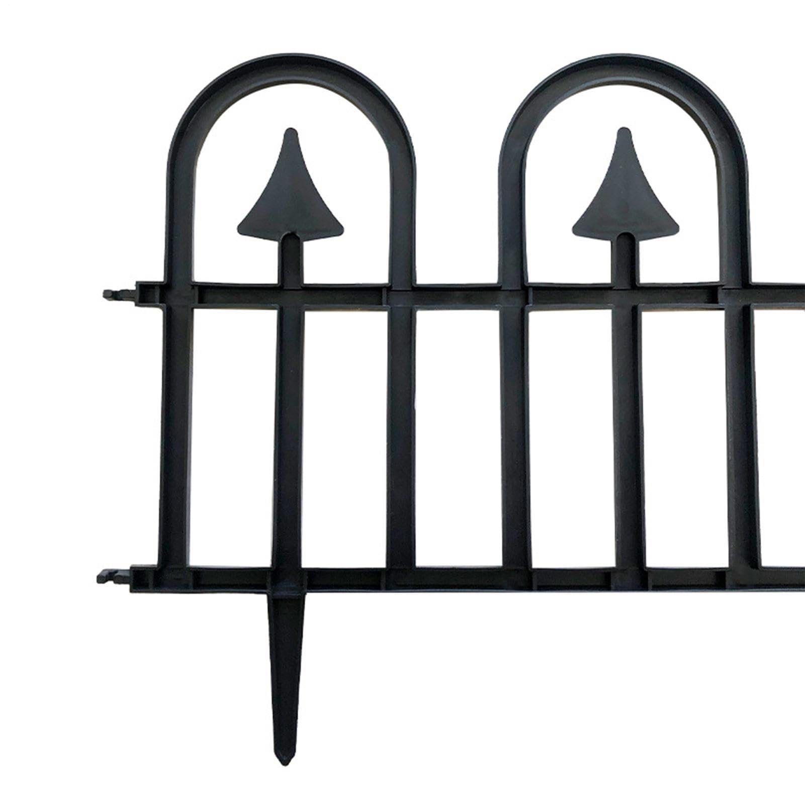 Recinzione per bordi da giardino | Pannelli decorativi per recinzioni 5 pezzi - Recinzione per bordi per aiuole, recinzioni esterne, pannelli decorativi, resistenti agli int