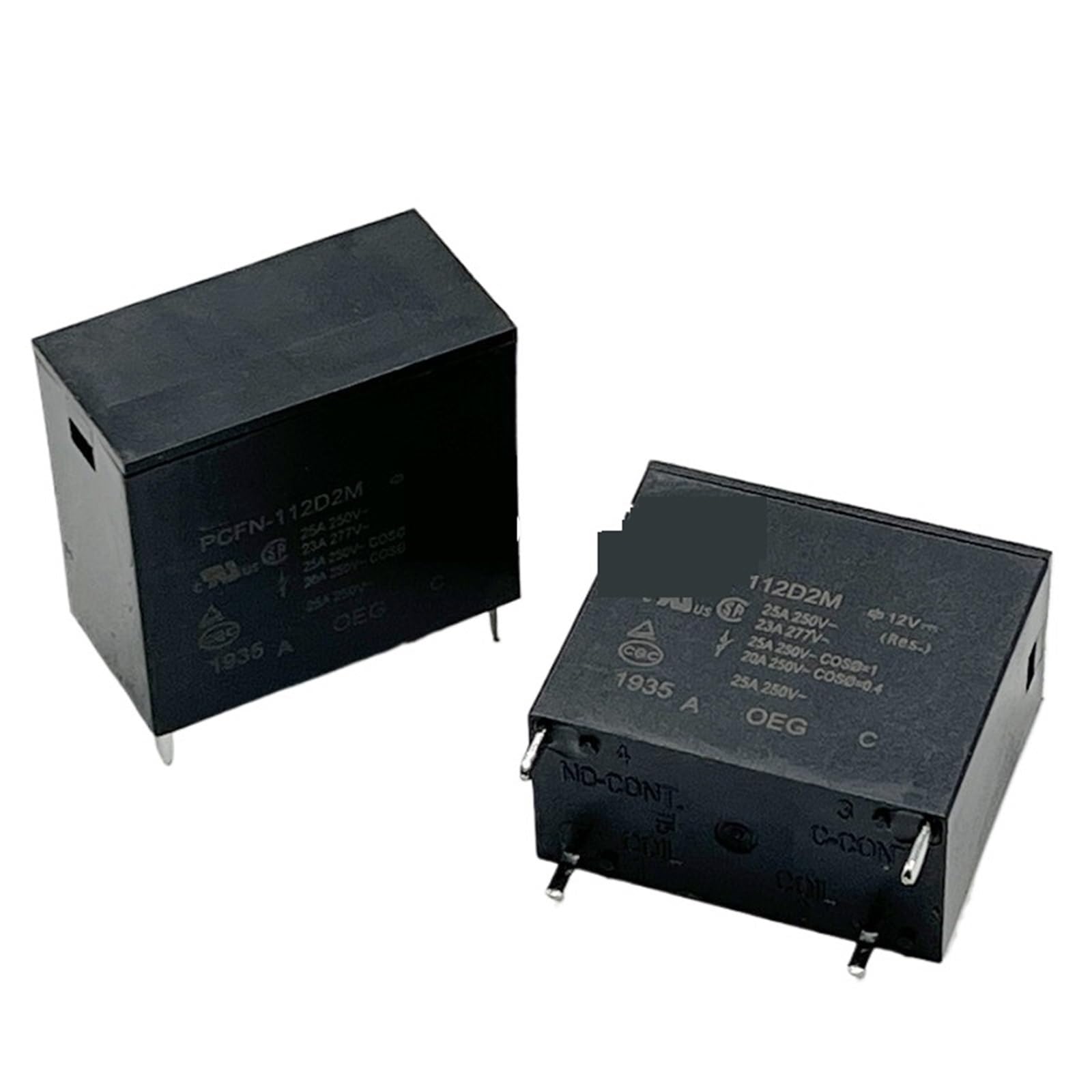 2 szt. przekaźnik PCFN-112D2M DC12V 25A 4pin