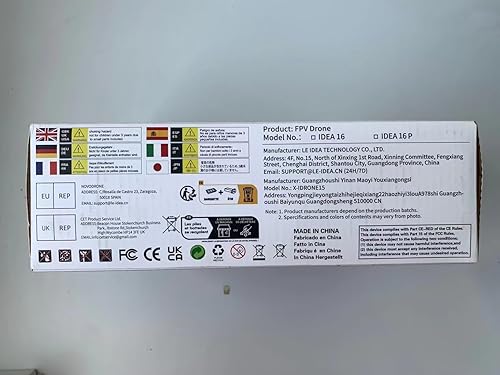 Miniatura 9 de le-idea Dron motor sin escobillas con cámara dual para adultos 4K 24.9 mih Drone de velocidad máxima para adultos 5 GHz WiFi FPV Drones para