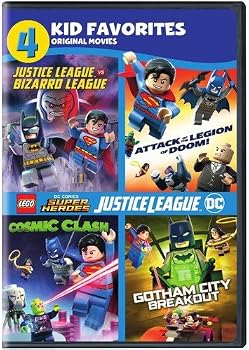 DVD 4 Kids Favorites: Lego DC Super Heroes Book