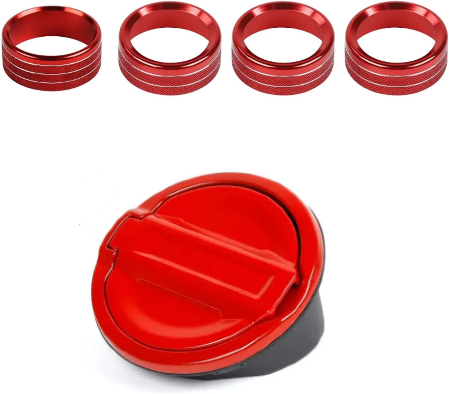 JWWY Air Conditioner Headlight Switch Knob Trim for & Fuel