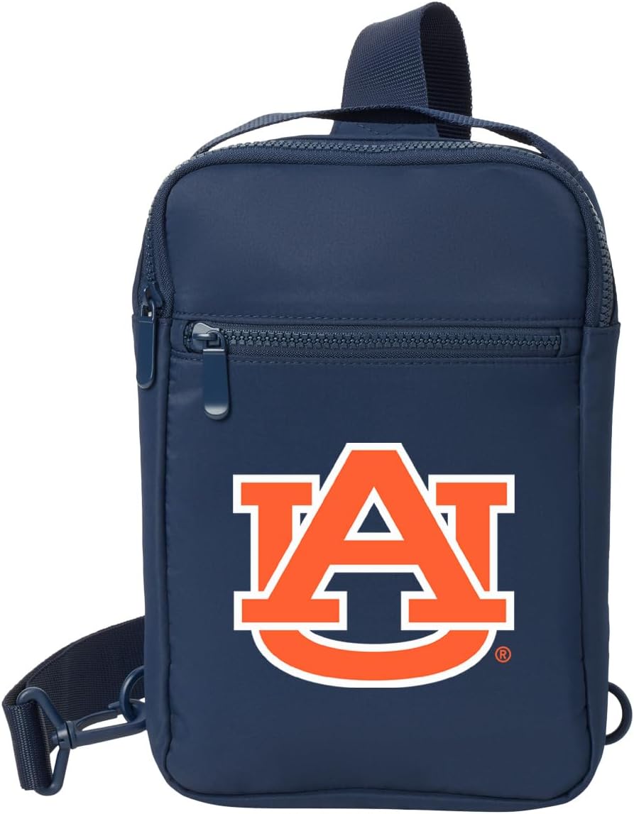 Broad Bay Auburn Tigers Crossbody Bag - Versatile Travel, Sports, or Gameday Bag for Fans and Alumni, Men or Women