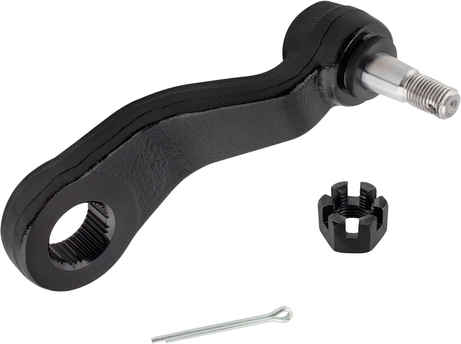 3PCS Front Idler Arm + 3 Groove Pitman Arm + Idler Bracket Pivot for Chevrolet for GMC Avalanche Silverado Suburban Yukon Sierra 1500 2500 3500 HD for Hummer H2 K6535 K6654 K6723