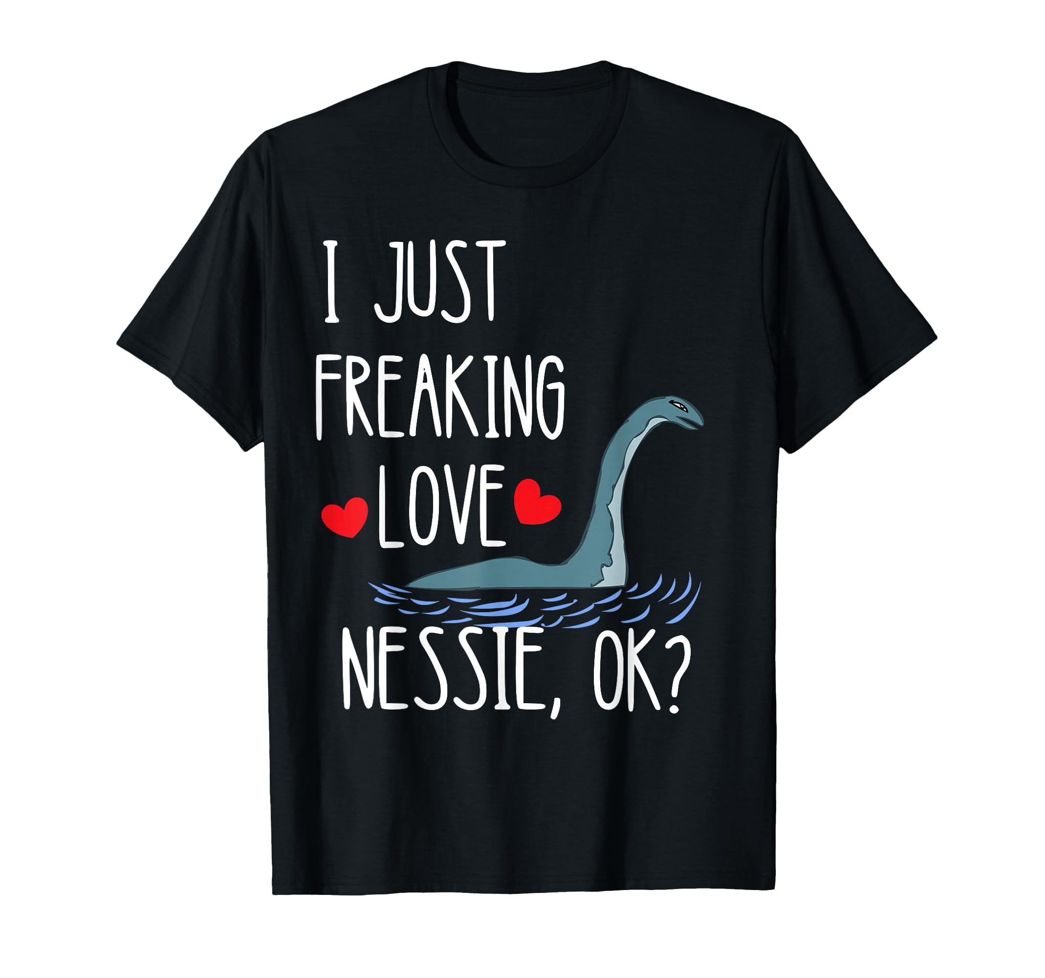 Loch Ness Monster Nessie Scotland Irish Fabulous Creatures T-Shirt