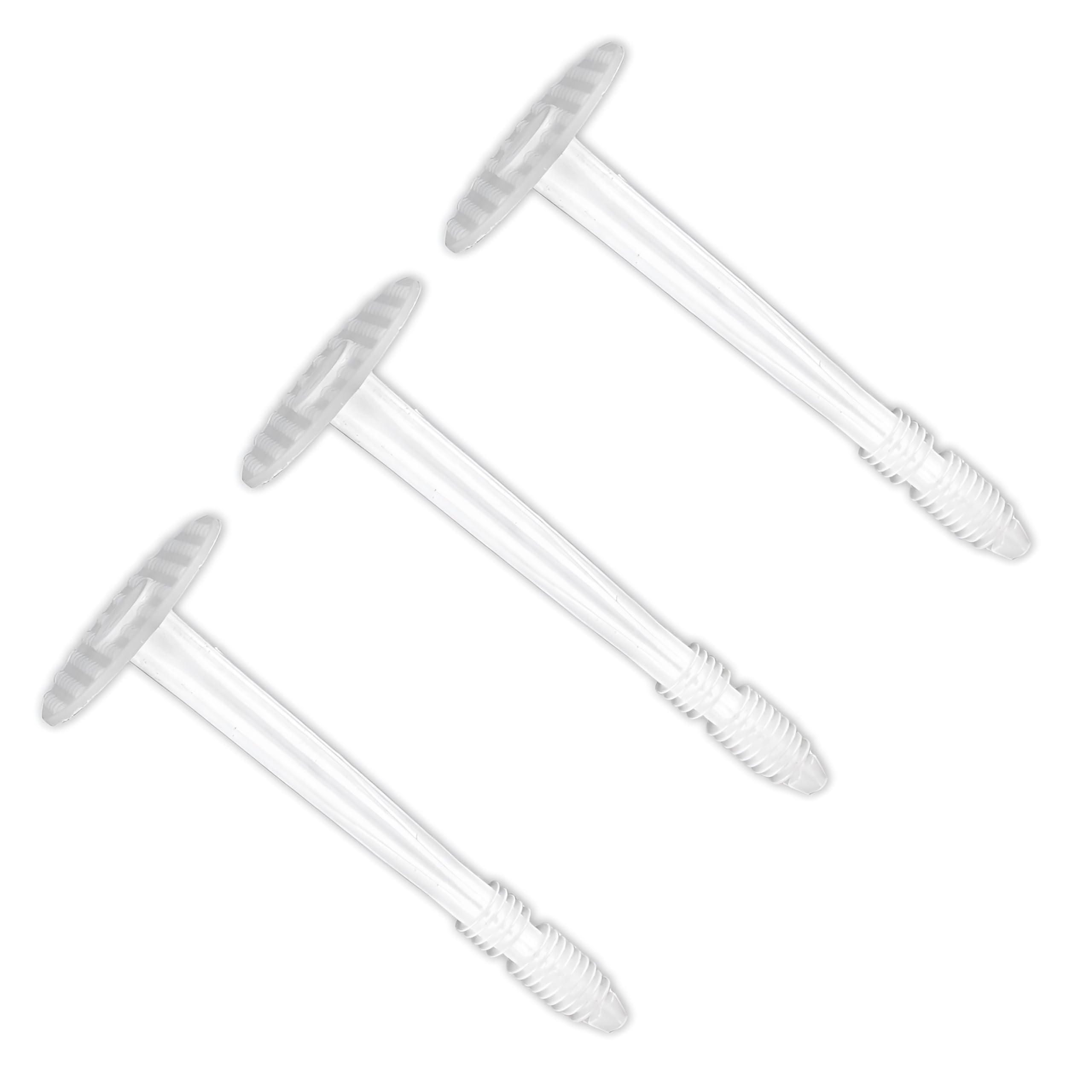 TERF® M8 X 70mm Plastic Insulation Fixing Anchor M8 (8mm) X 70mm White Plastic Insulation Fixing Plug - Pack of 50