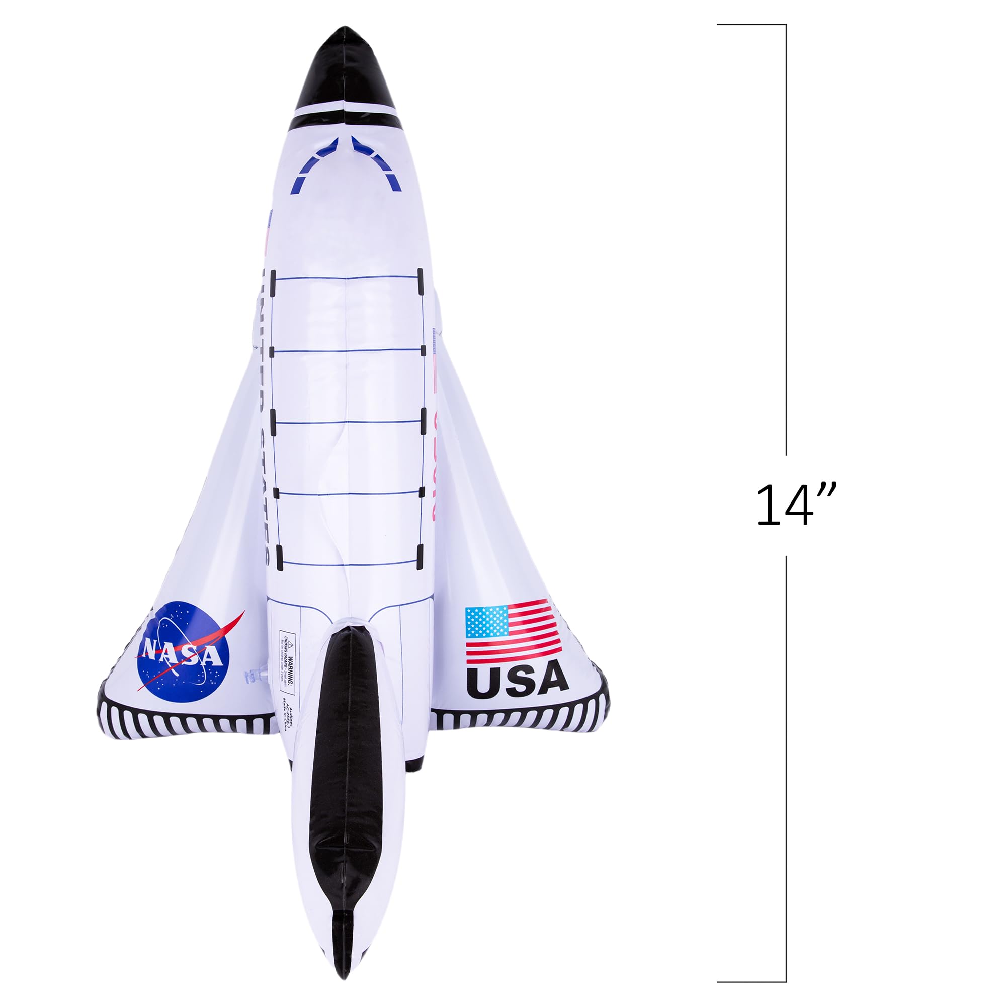 Amazon | ArtCreativity スペースシャトル 空気注入式 2個セット 空気