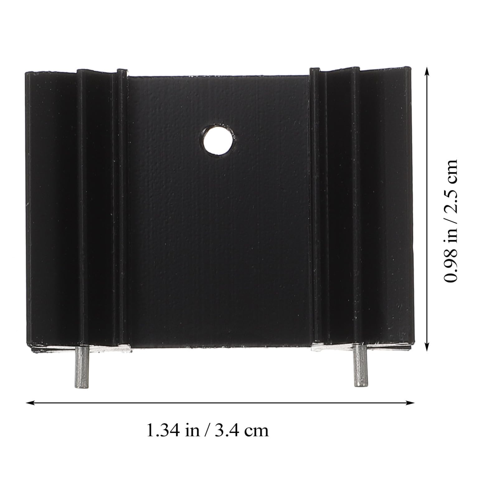 OUNONA Dissipatore Di Calore in Alluminio Per Componenti Elettronici Kit Isolamento Per Uso Professionale