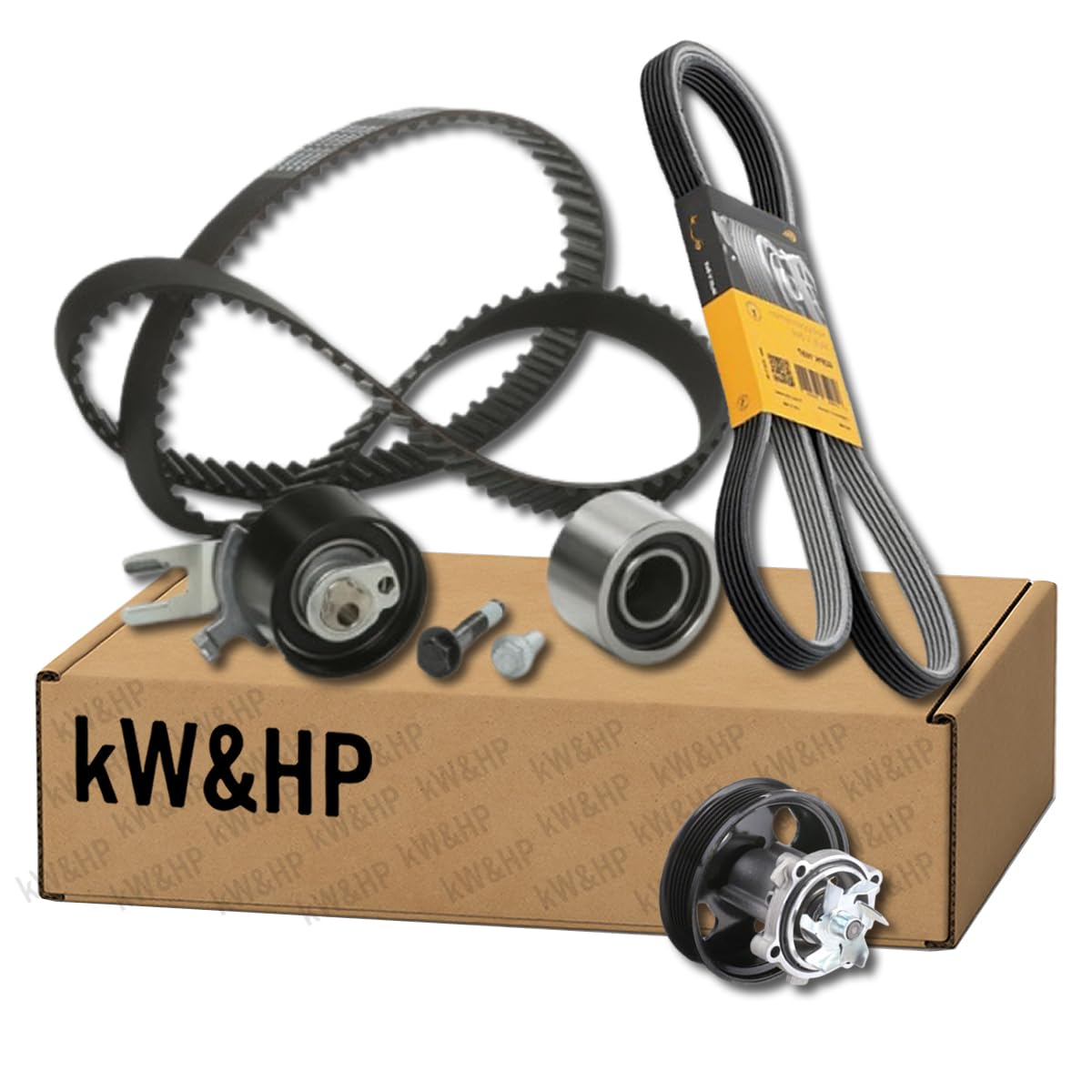 KIT DISTRIBUZIONE COMPLETO DI POMPA ACQUA, CINGHIA SERVIZI ED ANTIGELO ***IN OMAGGIO*** PER CAPTUR CLIO IV KADJAR 1.5 DCI