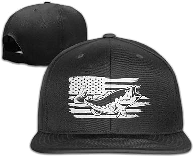 Bass fishing flat bill hats Clearance
