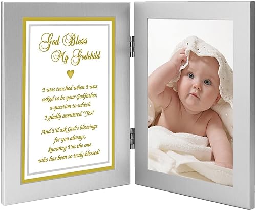Miniatura 2 de Poema de padrino para bautismo o bautizo, añade una foto de 4 x 6 pulgadas