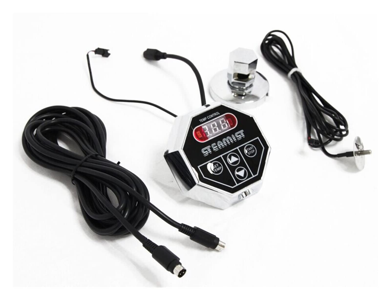 Riscaldatore per Piscina 6KW Generatore a Vapore Sauna Saun Room Wet Steam Machine Display Digitale Controllo Esterno a Veloce for casa Sauna Spa Pompa di Calore per Piscina