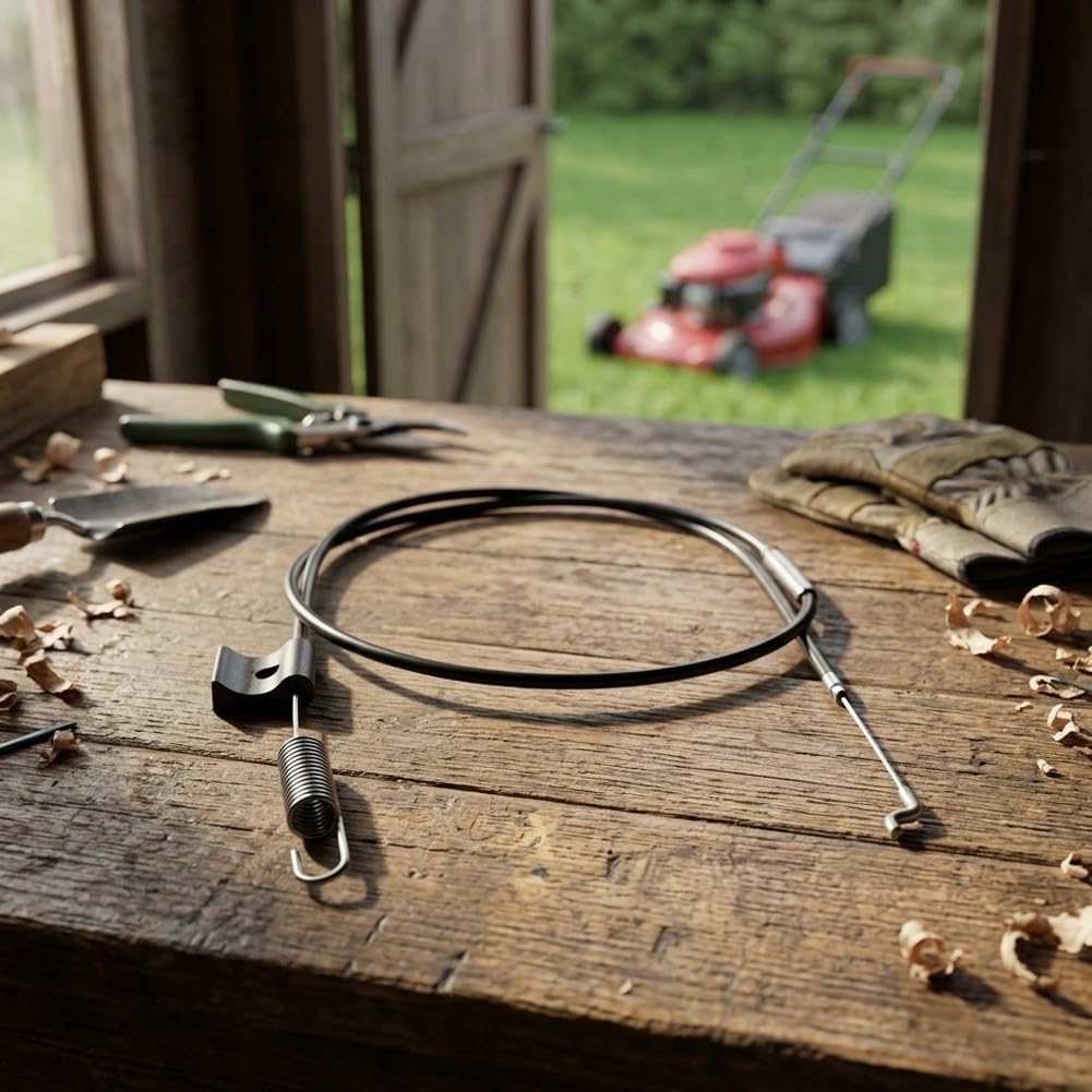 Cable de Control con Gancho de Muelle para Jardinería para fácil