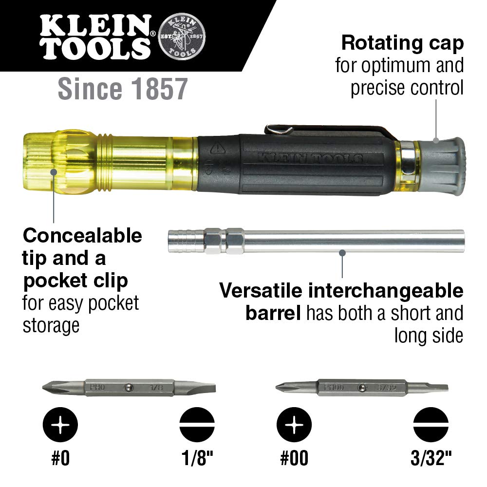 Klein Tools Insulated Screwdriver Set (32288) and Precision