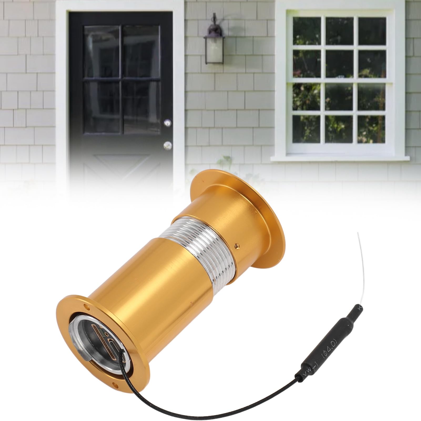 Spioncino WiFi Telecamera HD 1080P, Foro per Occhi per Porta, Telecamera con APP di Controllo e Conversazione Bidirezionale, Rilevamento del Movimento