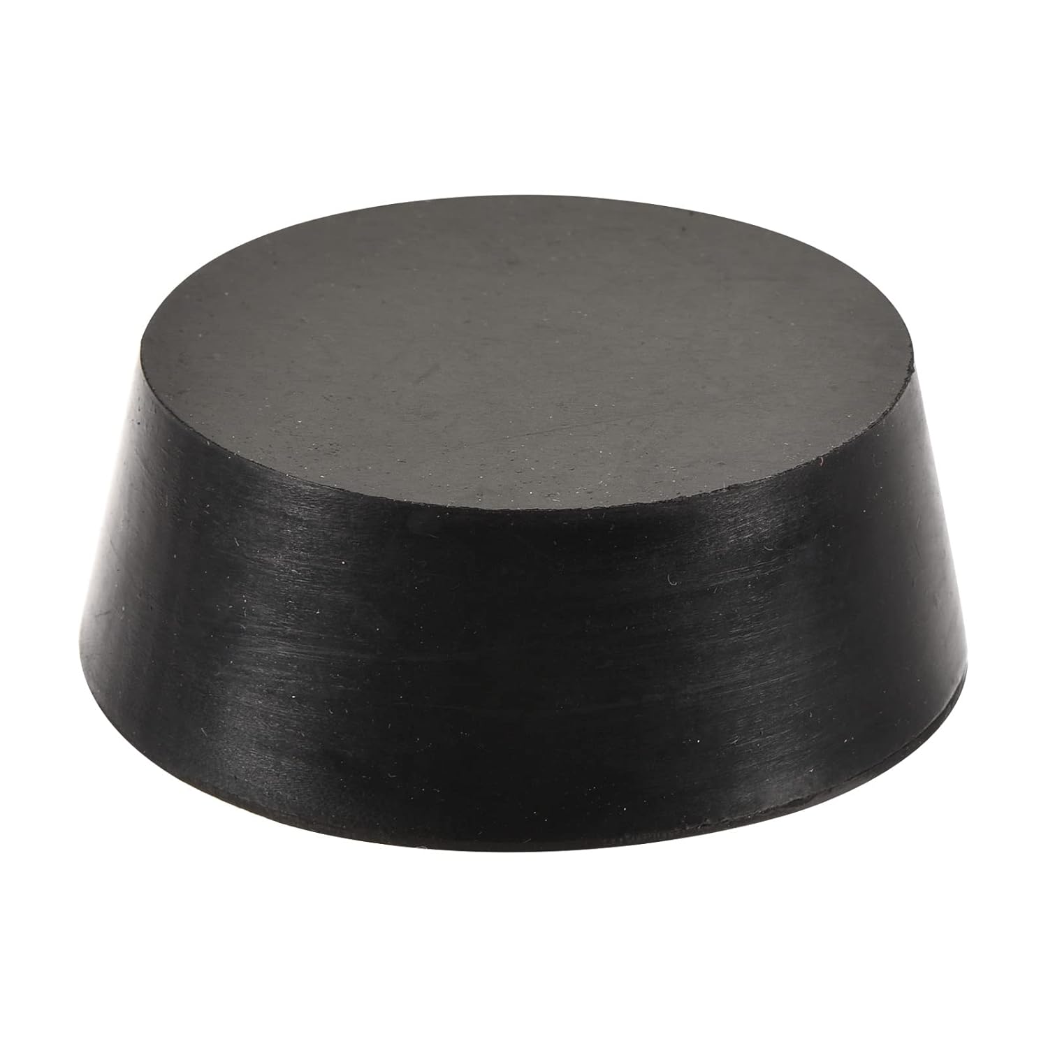 MECCANIXITY Rubber Tapered Plug 58mm to 68mm Solid Test Tubes Bungs Stopper Black for Lab Home