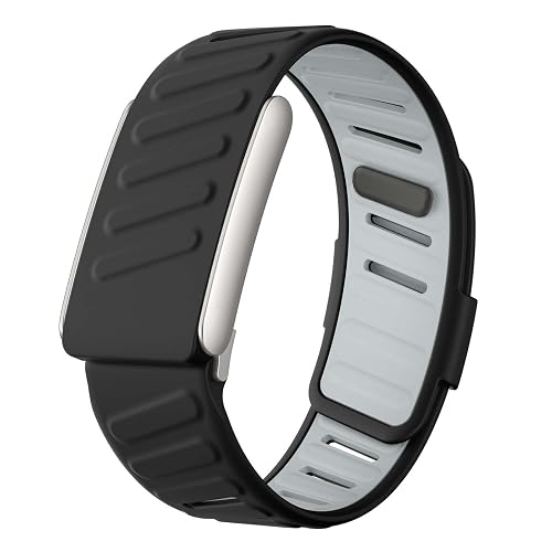 Fianoeir Compatible with Whoop 5.0 Band Straps, Dark Gray