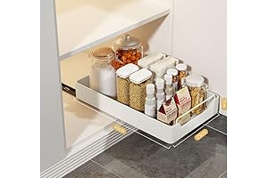 HUIYGC 10-Inch Wide Pull Out Cabinet Organizer
