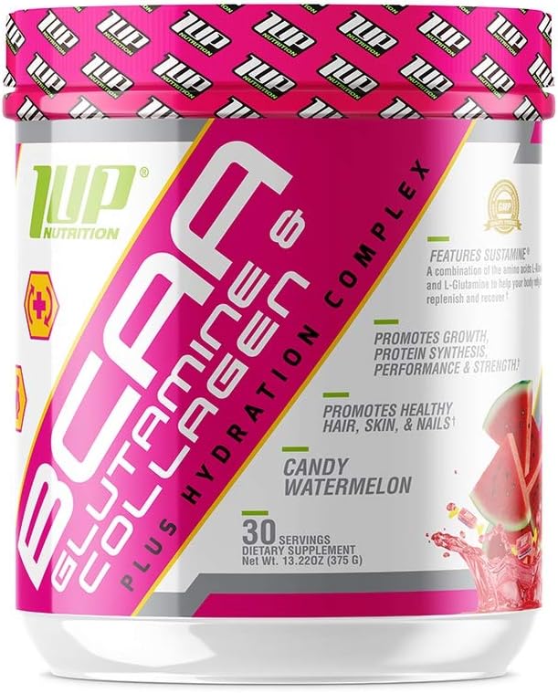 1Up Nutrition Her Bcaa's, Glutamine & Collagen Plus Hydration Complex, Guava Nectarine