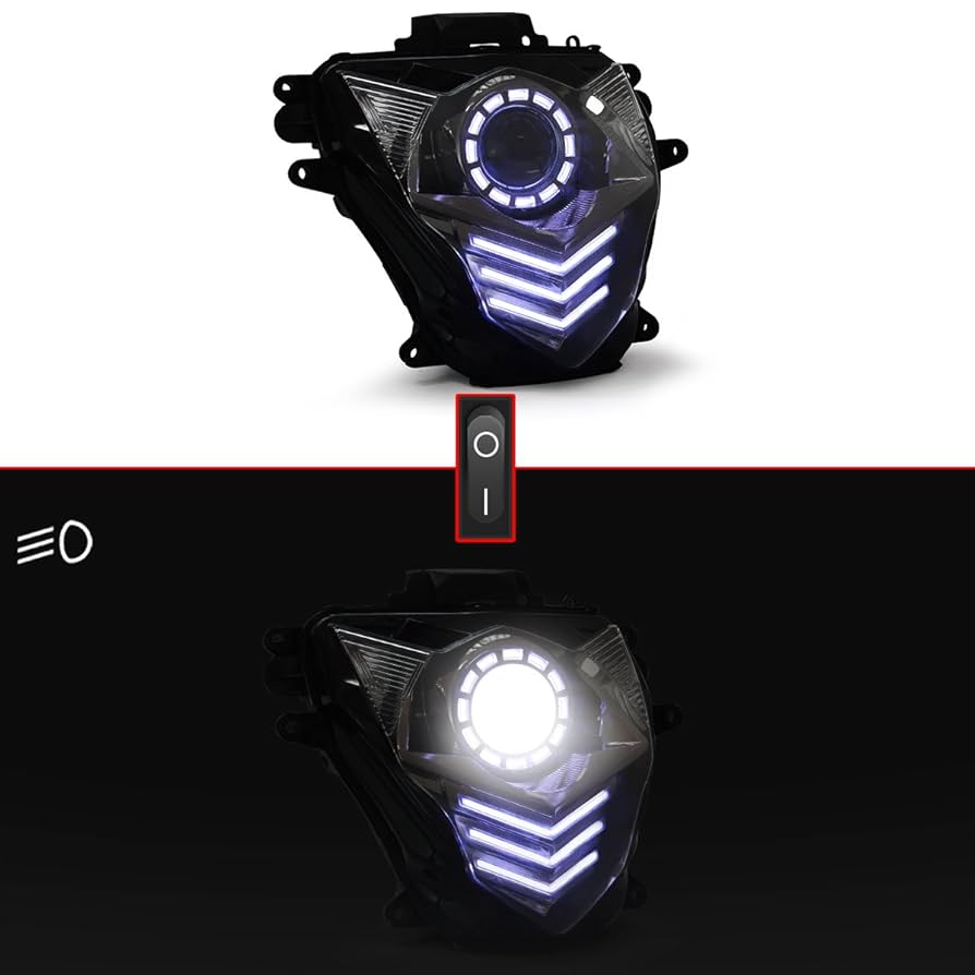 GSX-R600 イカリングヘッドライト K8〜L0 GSX-R600 イカリングヘッドライト K8〜L0 GSX-R600 GSX-R750 08