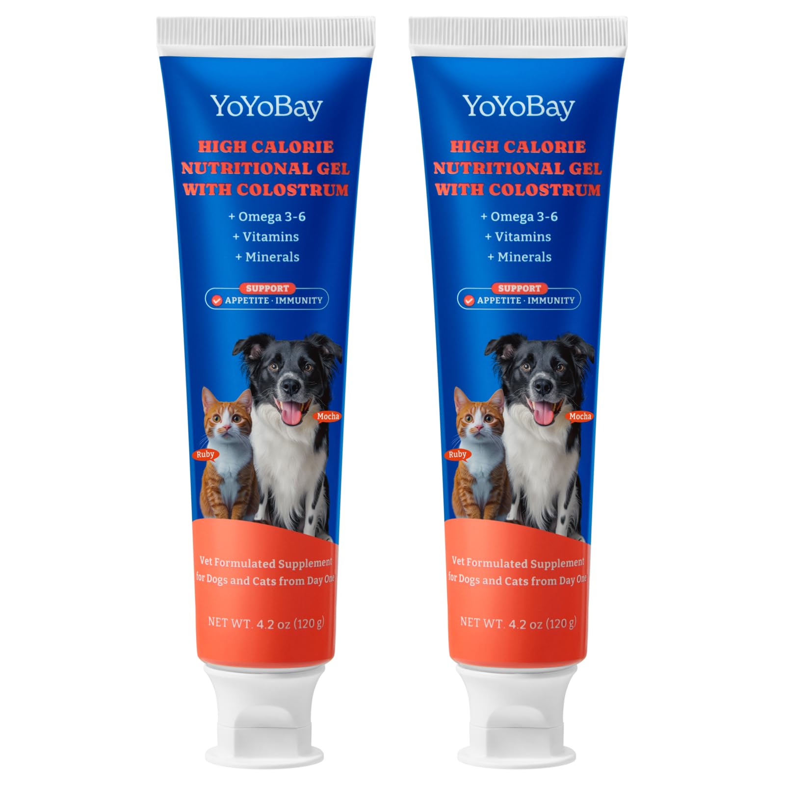 YoYoBay 2 Pack Colostrum Nutritional Gel