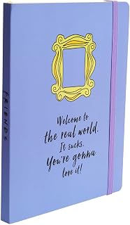 Friends: Yellow Frame Softcover Notebook