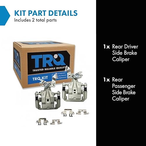 Vista 1026 de TRQ - Juego de pinzas de freno delantero