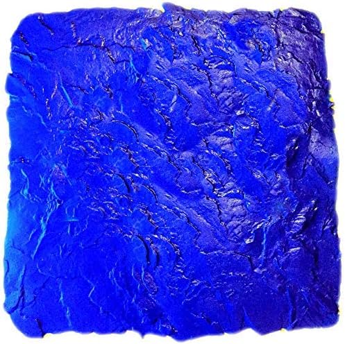 2 x 2 foot Seamless Concrete Stamp Texturing Skin Single, 10+ Authentic Decorative Patterns Available - Concrete, Cement, Overlay (Monster Slate)
