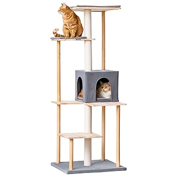 キャットタワー 木製猫タワー５階建て 大 MWPO(モロ) TX00266EAA キャットタワー 木製猫タワー5階建て 大 MWPO(モロ) TX00266EAA