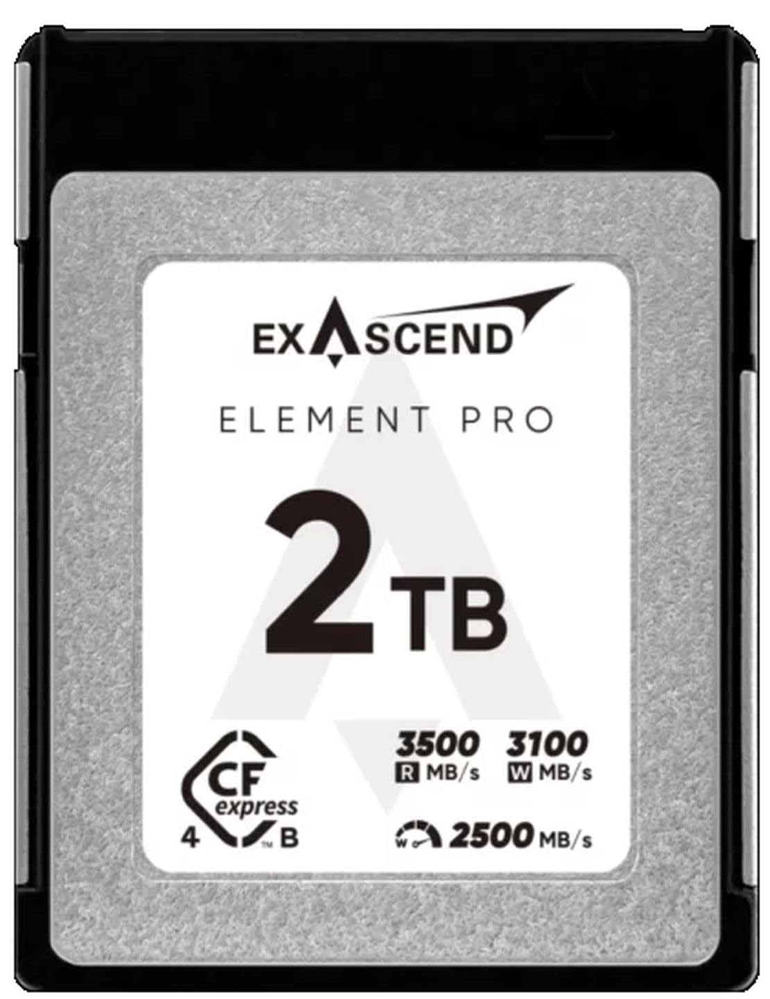 Exascend Element Pro 2TB CFexpress 4.0 Type B Memory Card 1400MB/s Write Speed 3500MB/s Read Speed